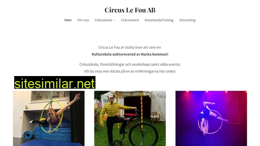 cirkusskola.se alternative sites