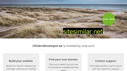 citizendeveloper.se alternative sites