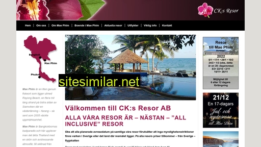 cksresor.se alternative sites