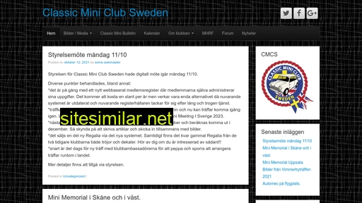 Classicminiclubsweden similar sites