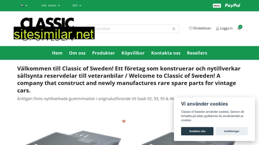Classicofsweden similar sites