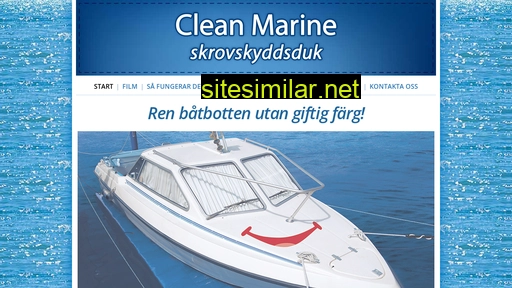 cleanmarine.se alternative sites