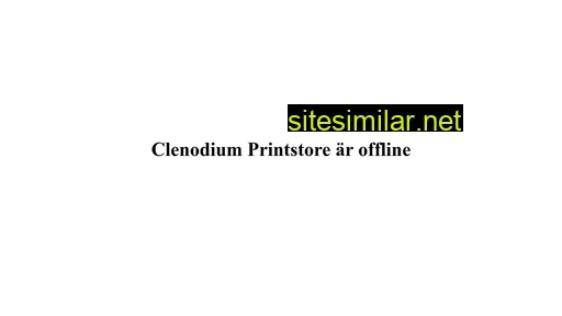 clenodium.se alternative sites
