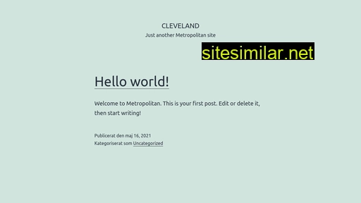 cleveland.se alternative sites