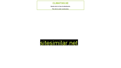 climat365.se alternative sites