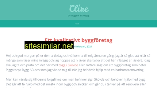 clire.se alternative sites