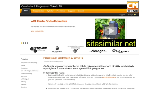 cmteknik.se alternative sites