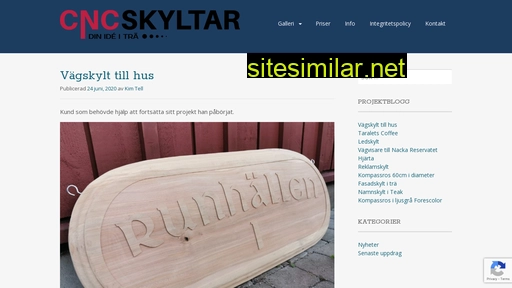 cncskyltar.se alternative sites