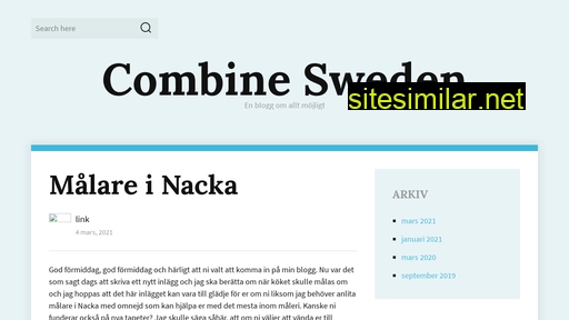 combinesweden.se alternative sites