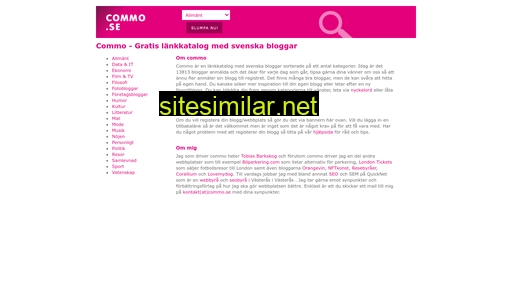 commo.se alternative sites