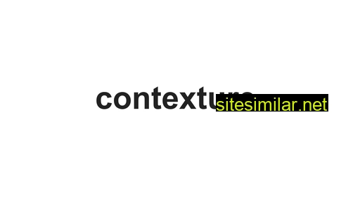 contexture.se alternative sites