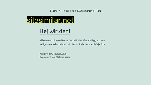 copyfy.se alternative sites