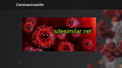 Coronavirusinfo similar sites