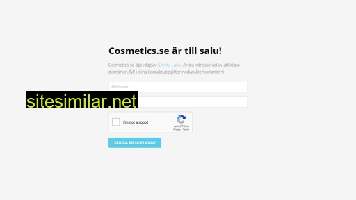 cosmetics.se alternative sites