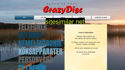 crazydisc.se alternative sites