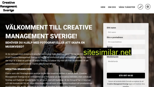 creativemanagementsverige.se alternative sites
