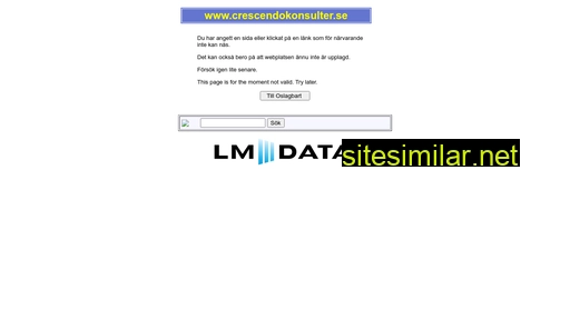 crescendokonsulter.se alternative sites
