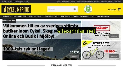 cykelfritid.se alternative sites