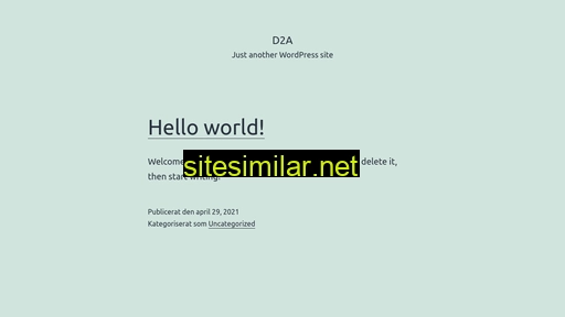 d2a.se alternative sites