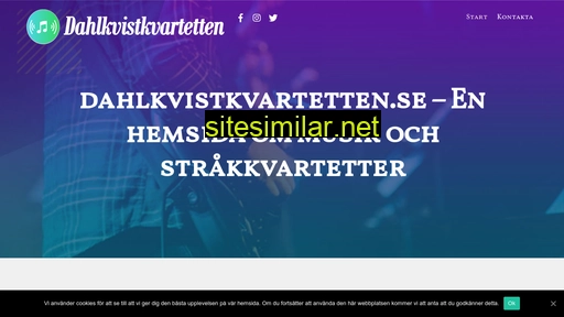 dahlkvistkvartetten.se alternative sites
