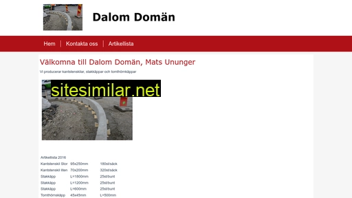 Dalom-domaen similar sites