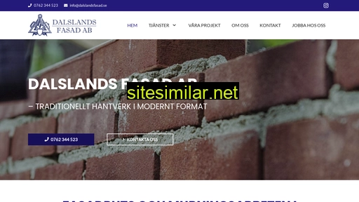 dalslandsfasad.se alternative sites