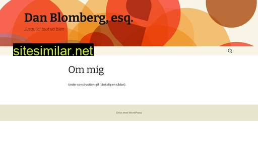 danblomberg.se alternative sites