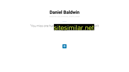 Danielbaldwin similar sites