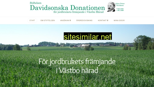Davidsonskadonationen similar sites
