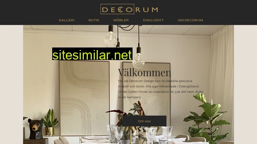 decorumdesign.se alternative sites