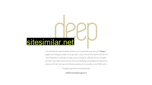 deepmagasin.se alternative sites