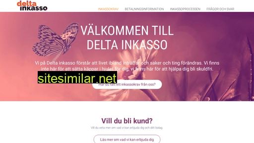 deltainkasso.se alternative sites