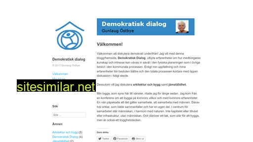 Demokratiskdialog similar sites