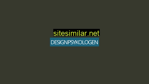 designpsykologen.se alternative sites