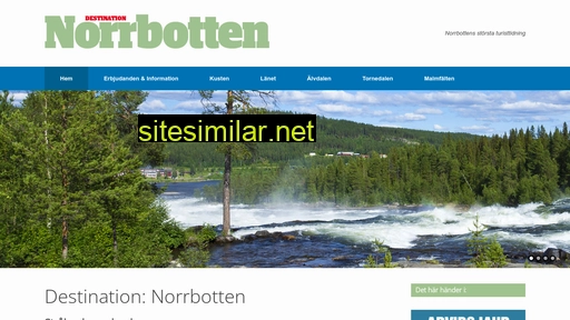 Destinationnorrbotten similar sites