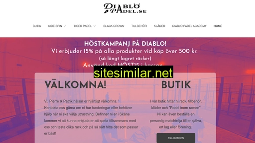 diablopadel.se alternative sites