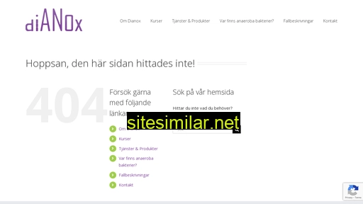 dianox.se alternative sites