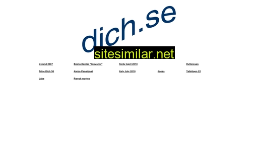 dich.se alternative sites