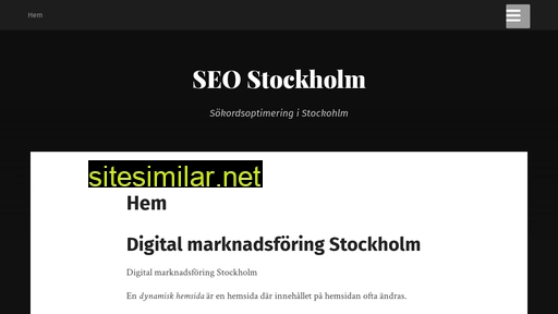 digitalmarknadsforingstockholm.se alternative sites