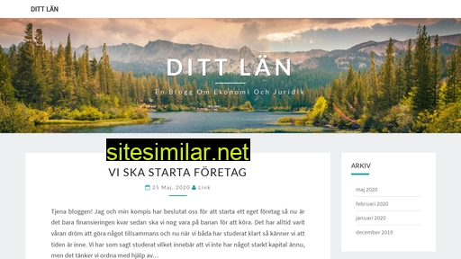 Ditt-lan similar sites