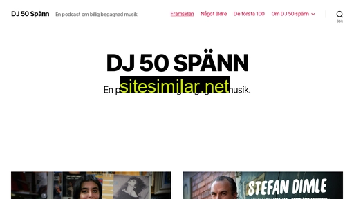 dj50spann.se alternative sites