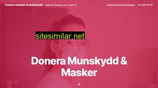 doneramasker.se alternative sites