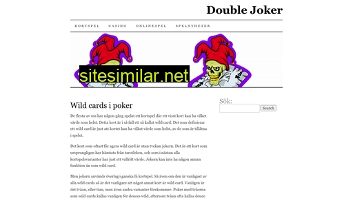 doublejoker.se alternative sites