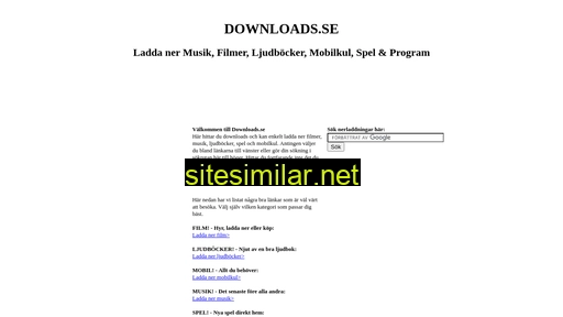 downloads.se alternative sites