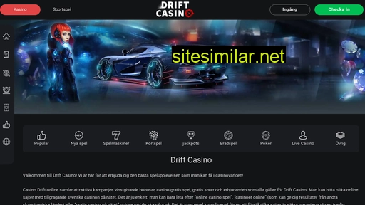 drift-casino.se alternative sites