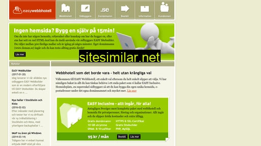 easywebbhotell.se alternative sites