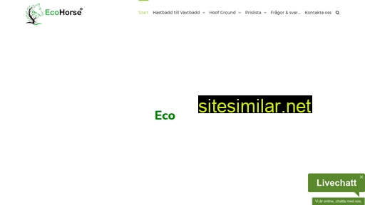 ecohorse.se alternative sites