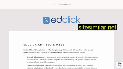 edclick.se alternative sites