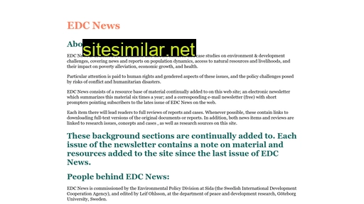 Edcnews similar sites