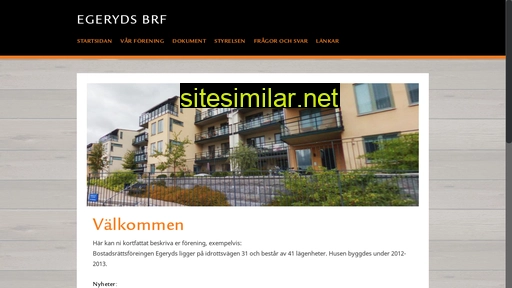 Egerydsbrf similar sites